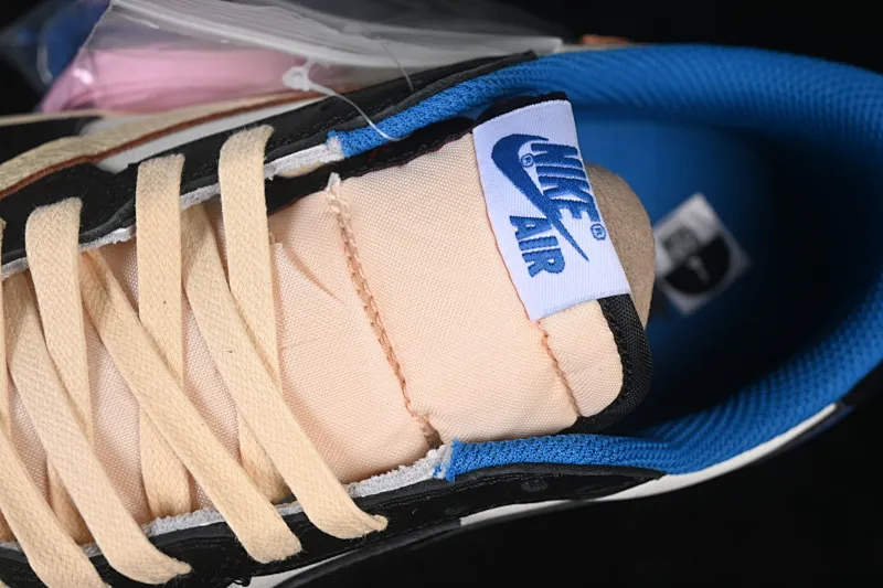 All categories Air Jordan Jordan series basketball shoes Air Jordan 1 Low ZG version Travis Scott x Air Jordan 1 Low OG AJ1 Joe 1 undercut low top full head layer DM7866-140